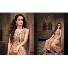 MS 16010 PEACH MASKEEN BY MAISHA PARTY WEAR SUIT